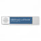 Professional, Modern Navy White Logo, Name, Title