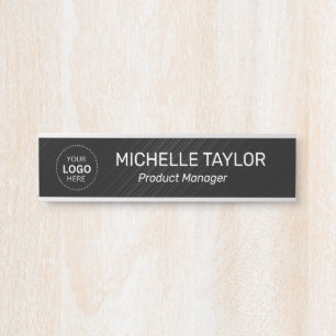 Professional Modern Office Door Sign