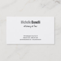 Professional Modern Plain Minimalist Attorney Law