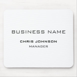 Professional Modern Plain Simple Mouse Pad