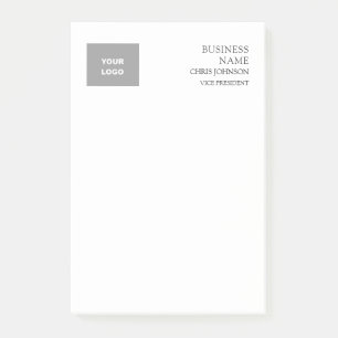 Professional Modern Plain Simple Post-it Notes