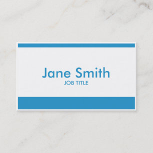 Professional Modern Plain Simple Stylish Classy Business Card