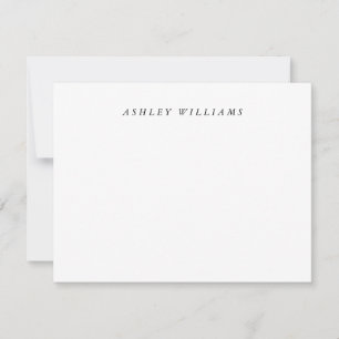 Professional modern plain unique minimalist card