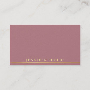 Professional Modern Premium Pearl Finish Luxury Business Card