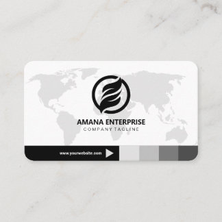 Professional Modern QR Code Custom Personalised Business Card