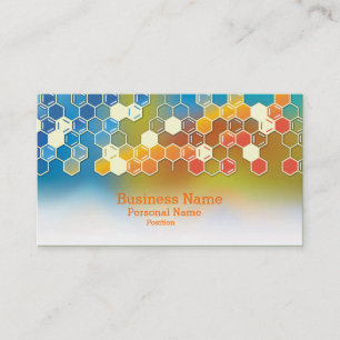 Professional Modern Science Business Laboratory Business Card