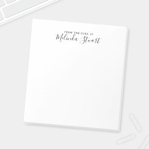 Professional Modern Script Notepad