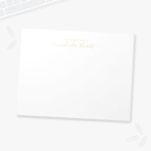 Professional Modern Script Notepad