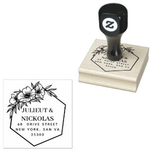 Professional   Modern Script  Rubber Stamp