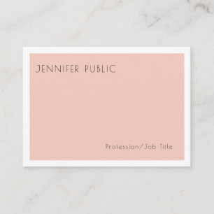 Professional Modern Simple Design Template Trendy Business Card