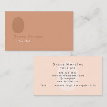 Professional Modern Simple Light Copper Minimalist