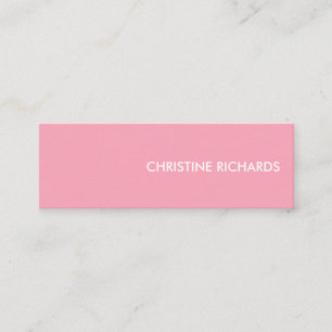 Professional Modern Simple Mini Business Card