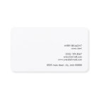 Professional Modern Simple White Minimalist