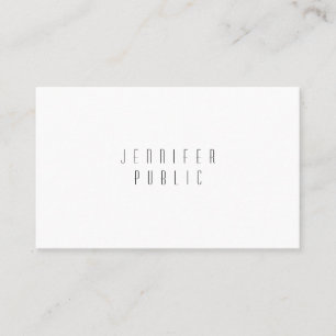 Professional Modern Sleek Elegant Design Template Business Card