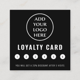 Professional Modern Social Media Business Logo Loyalty Card