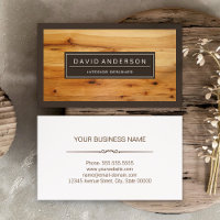 Professional Modern Wood Grain Look