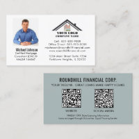 Professional Mortgage Photo Logo QR Code