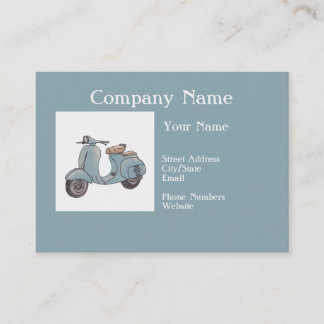 Professional motorcycle mechanic business cards