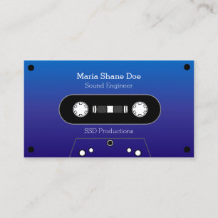 Professional Musician Business Card
