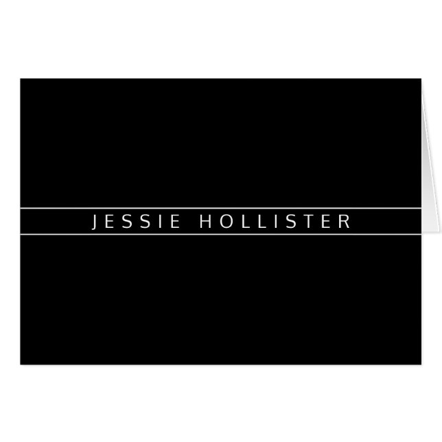 Professional Name | Black (Front Horizontal)