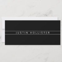 Professional Name | Black with White Text