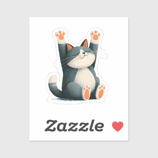 Professional Nap Taker Funny Sleeping Cat (Sheet)