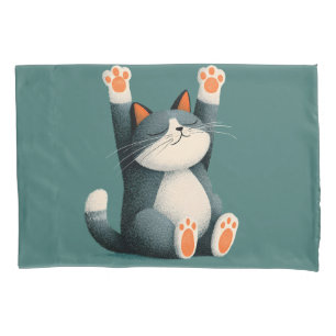 Professional Nap Taker Funny Sleeping Cat Pillowcase