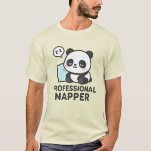 Professional Napper Panda T-Shirt