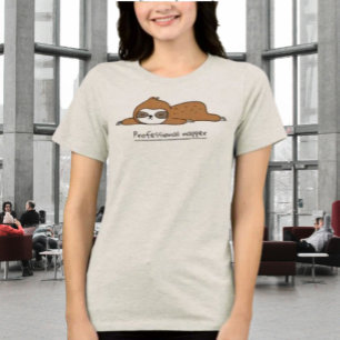 Professional Napper Sloth Funny Graphic Shirt