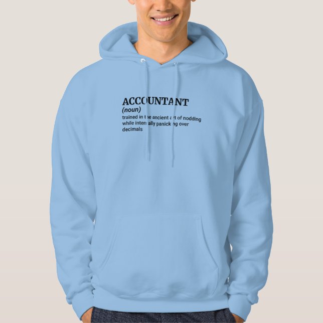 Professional Number Cruncher Hoodie (Front)