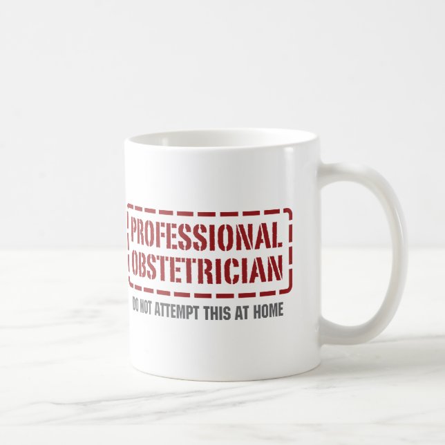 Professional Obstetrician Coffee Mug (Right)