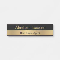 Professional Office Modern Door Sign Name Plate