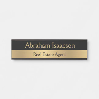 Professional Office Modern Door Sign Name Plate