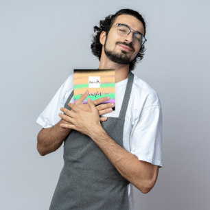 Professional Ombre Black Abstract Custom QR LOGO  Square Business Card