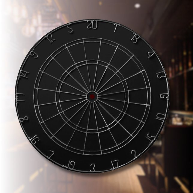 Professional Onyx Black Colour | Classic Elegant  Dartboard (Creator Uploaded)