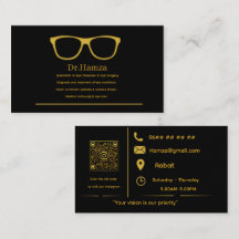Professional Ophthalmologist Business Card