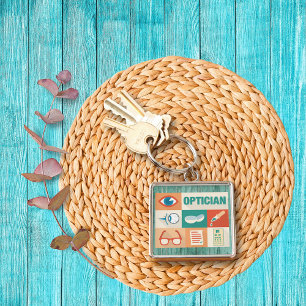 Professional Optician Iconic Design Key Ring