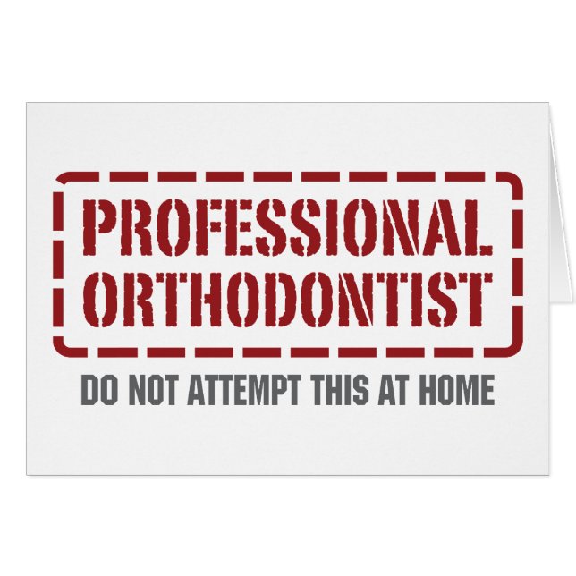 Professional Orthodontist (Front Horizontal)