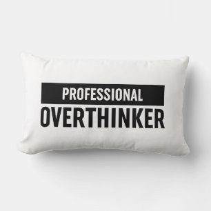 Professional Overthinker Lumbar Cushion