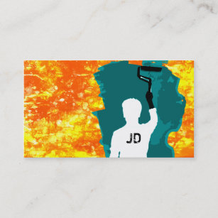 professional painter business card