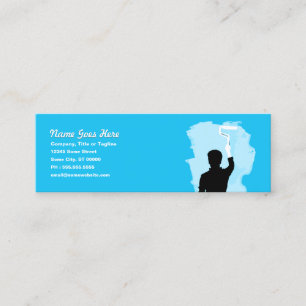professional painter mini business card