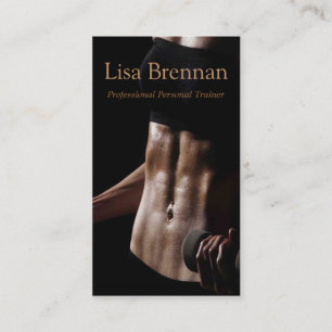Professional Personal Trainer / Bodybuilder Card