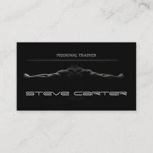 professional Personal Trainer / Bodybuilder Card