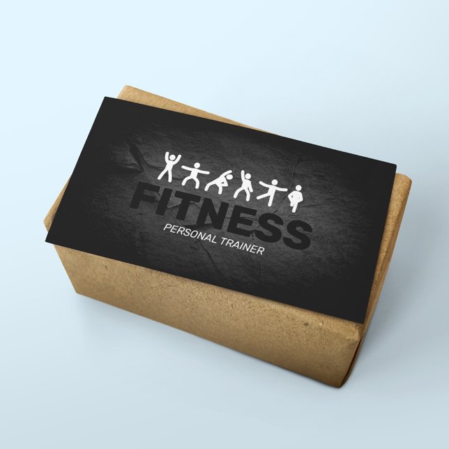 Professional Personal Trainer Fitness Business Card (Creator Uploaded)