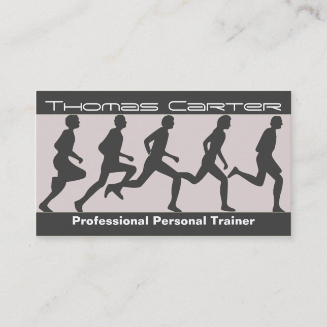 Professional Personal Trainer / Fitness Card (Front)