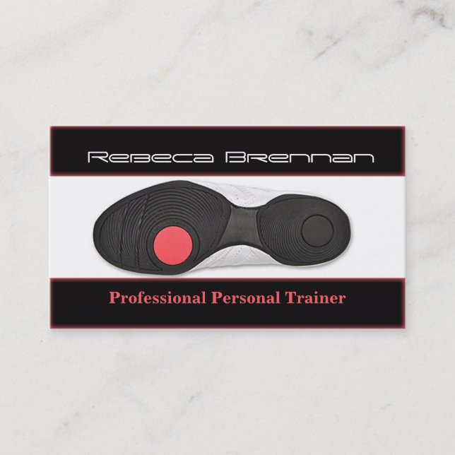 Professional Personal Trainer / Fitness Card (Front)