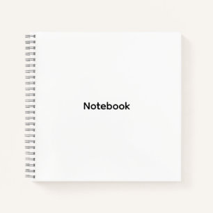 Professional Personalised Modern Minimalist Notebook