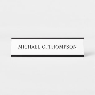 Professional Personalised Name Desk Name Plate