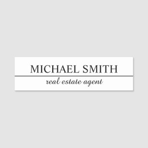 Professional Personalised Name Tag