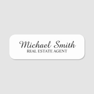Professional Personalised Name Tag